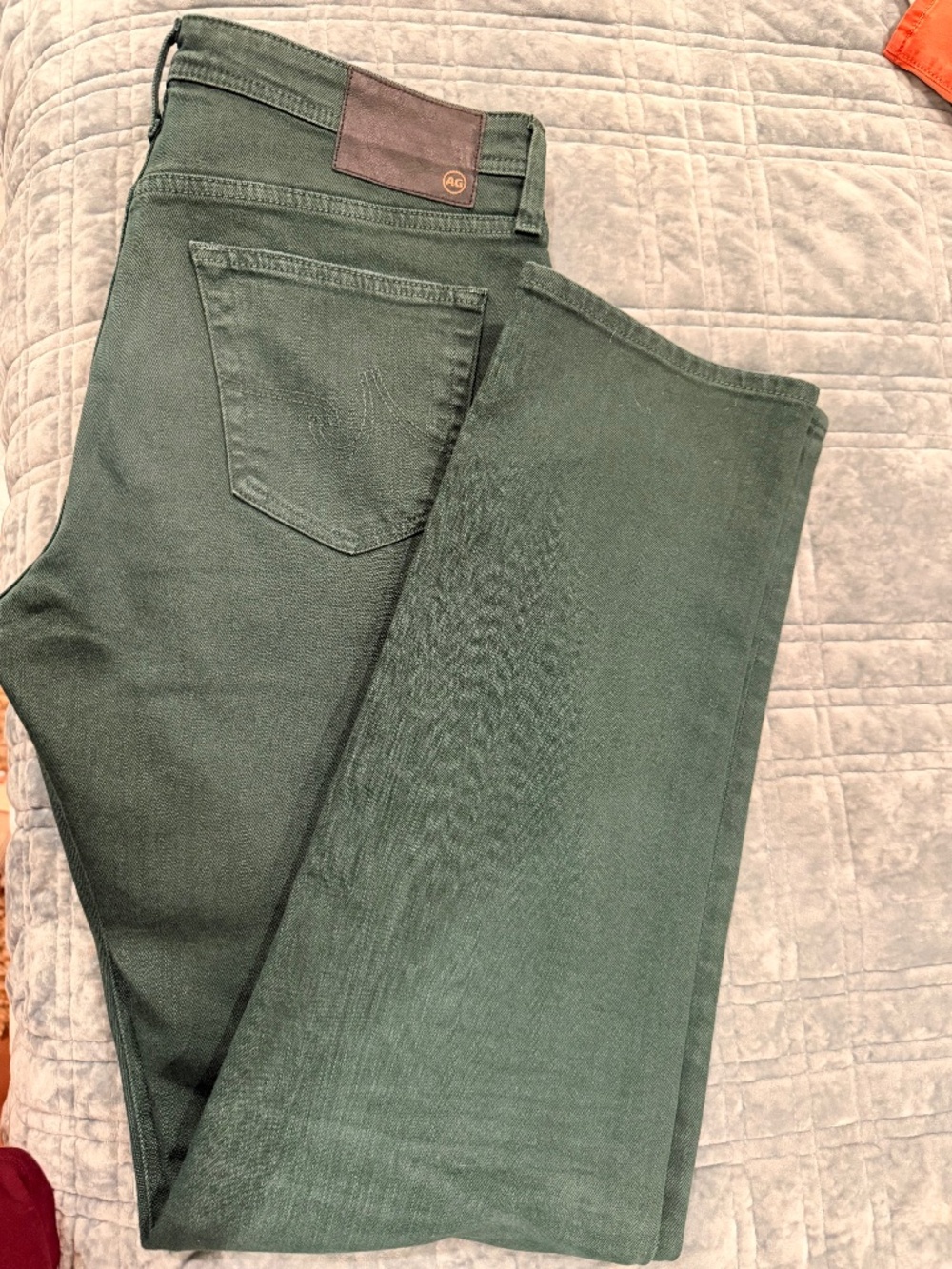 AG Denim Green Jeans - The Graduate - Size 32 - BNWOT